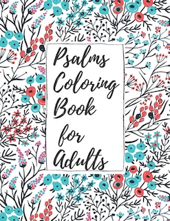 Front cover_Psalms Coloring Book for Adults