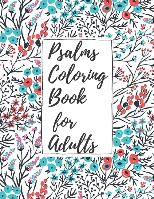 Front cover_Psalms Coloring Book for Adults