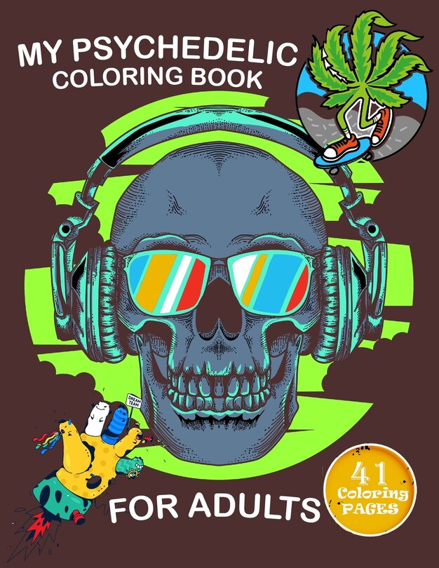 Couverture_My Psychedelic Coloring Book for Adults