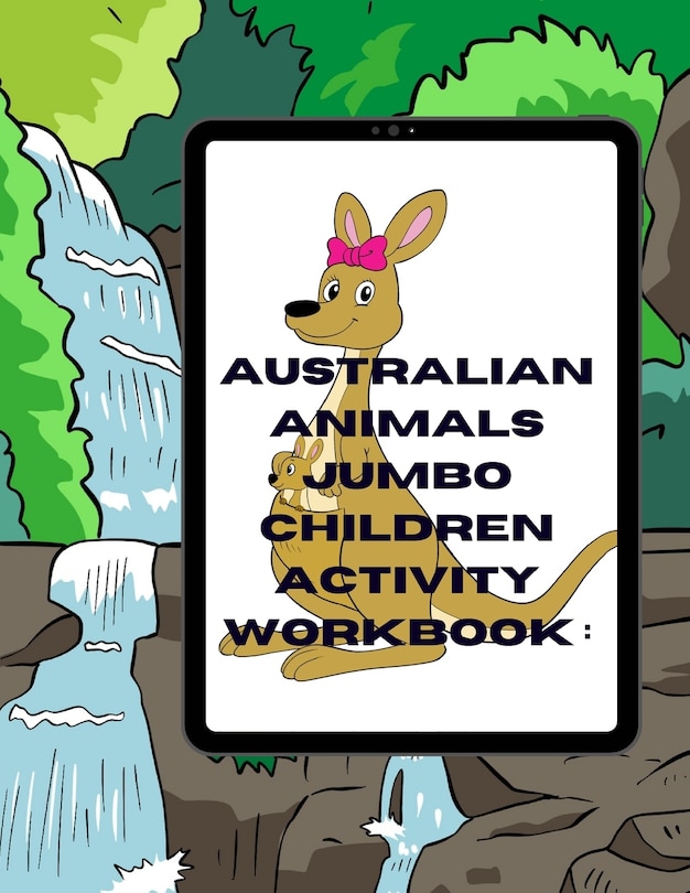 Couverture_Australian Animals Jumbo Children Activity Workbook