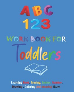 Couverture_ABC & 123 workbook for toddlers