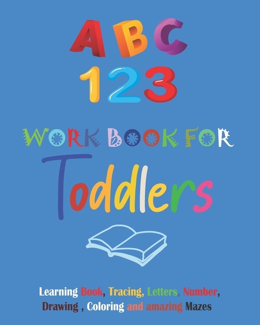 Couverture_ABC & 123 workbook for toddlers