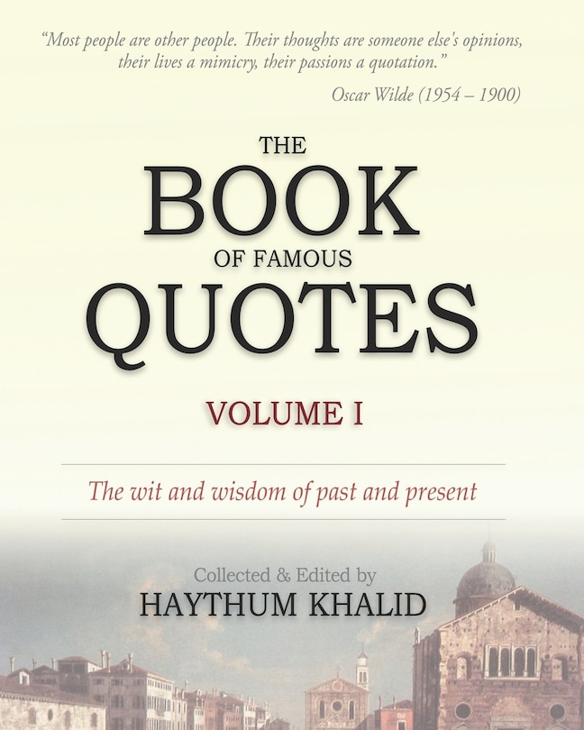 Front cover_The Book Of Famous Quotes