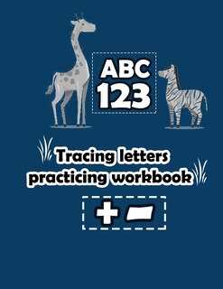 Front cover_tracing letters practicing workbook