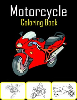 Front cover_Motorcycle Coloring Book