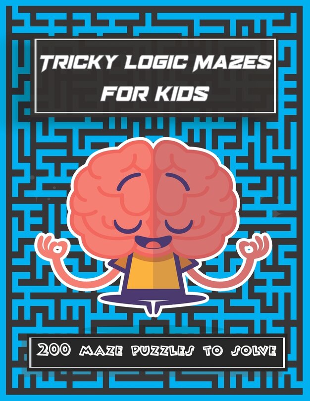 Couverture_Tricky Logic Mazes for kids