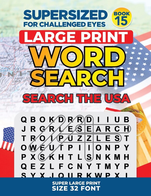 Couverture_SUPERSIZED FOR CHALLENGED EYES, Special Edition - Search the USA