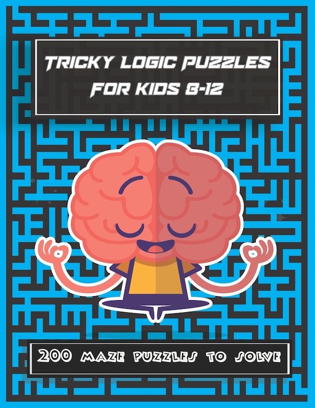 Couverture_Tricky Logic Puzzles For kids 8-12