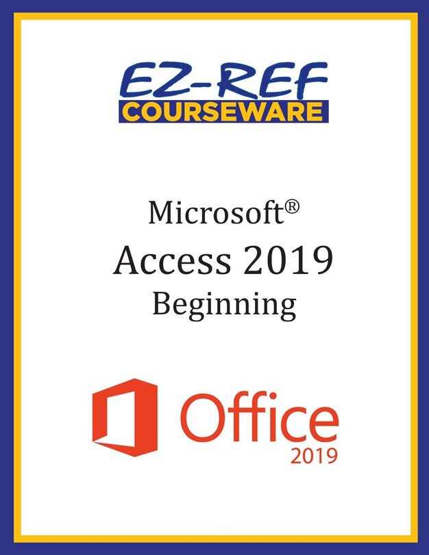 Couverture_Microsoft Access 2019 - Beginning
