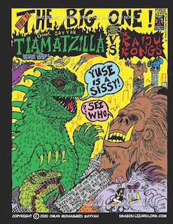 Tiamatzilla vs the Kaiju Kongs graphic novel: Part one of two