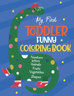 Couverture_My First Toddler Funny Coloring Book