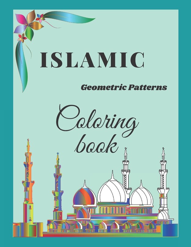 Front cover_Islamic Geometric Patterns Coloring book