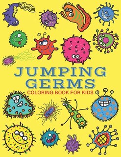 Front cover_Jumping Germs Coloring Book for Kids