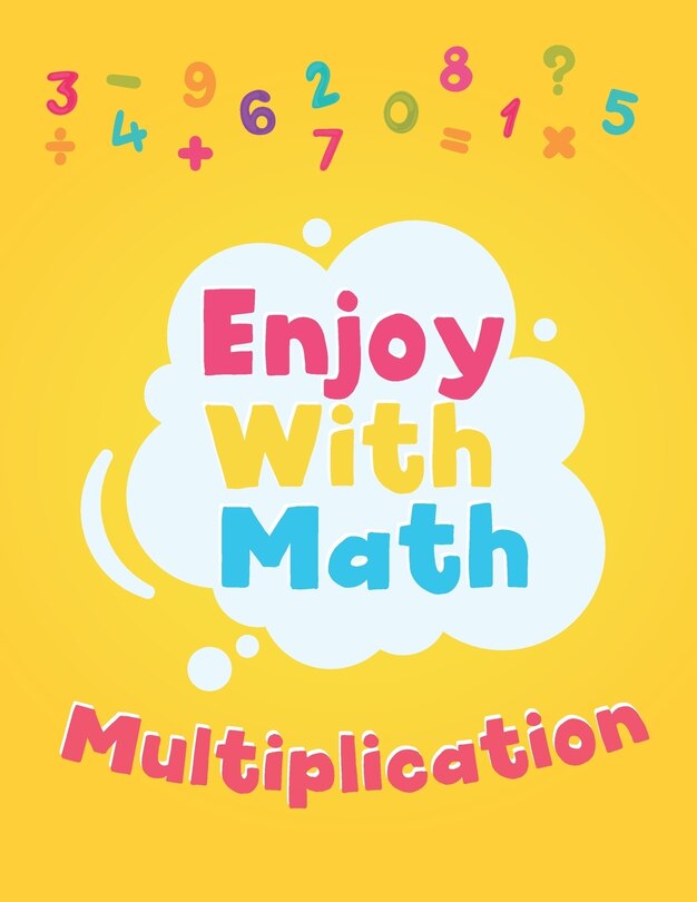 Front cover_Enjoy with math multiplication