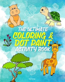 Front cover_The Ultimate Coloring Activity Book for Children