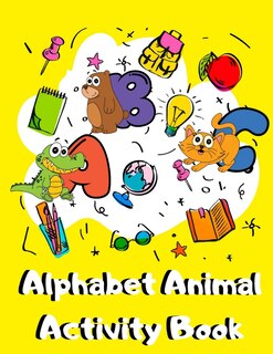 Front cover_Alphabet Animal Activity Book