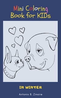 Couverture_Mini Coloring Book for Kids in Winter