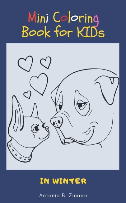 Couverture_Mini Coloring Book for Kids in Winter