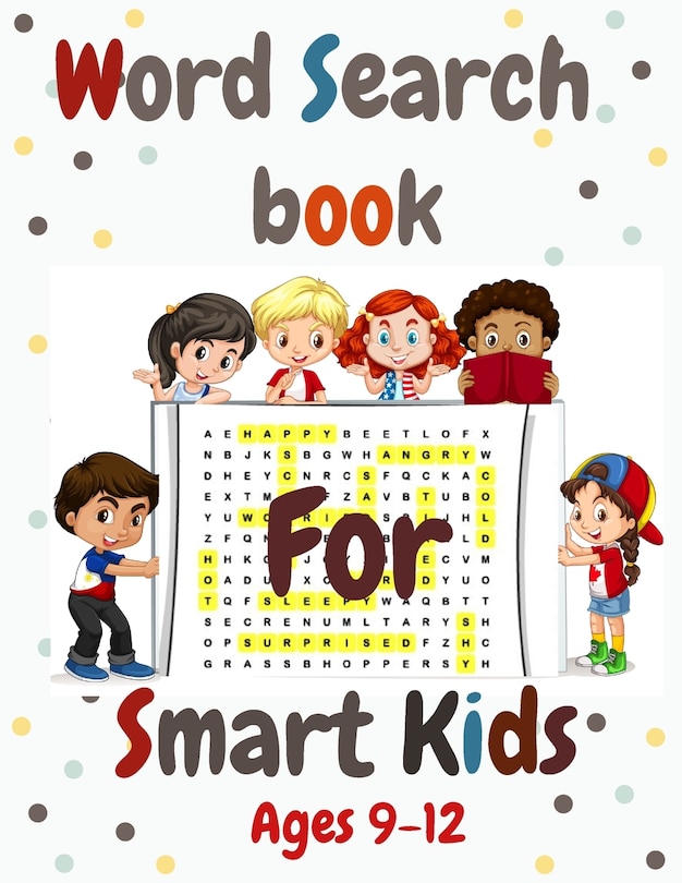 Couverture_Word Search Book for Smart Kids 9-12