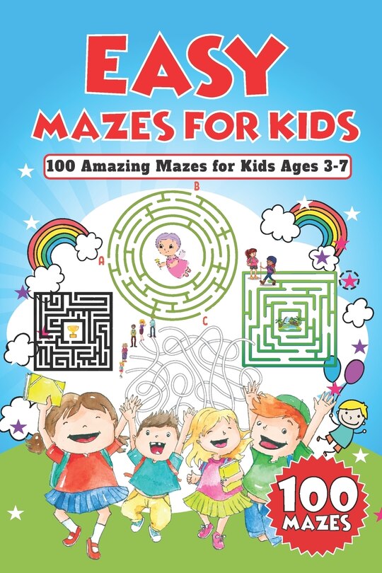 Front cover_Easy Mazes for Kids