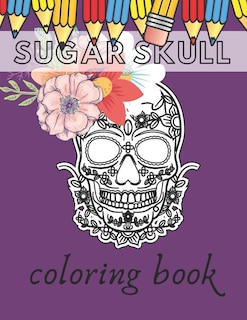 Front cover_Sugar Skull Coloring book