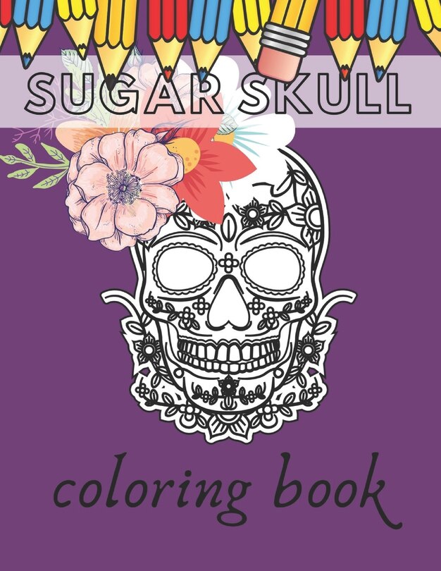 Front cover_Sugar Skull Coloring book