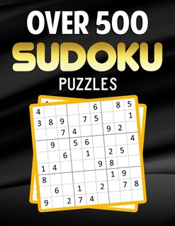 Front cover_Over 500 Sudoku Puzzles