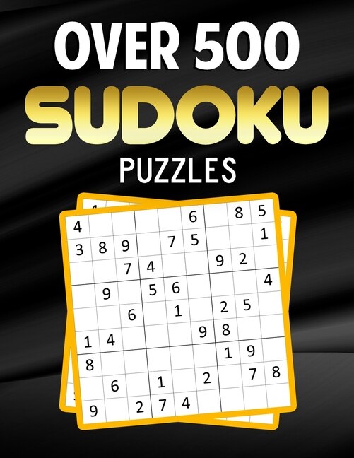 Front cover_Over 500 Sudoku Puzzles