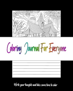 Front cover_Coloring Journal For Everyone