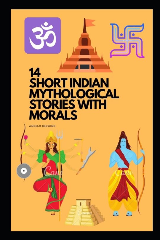 Front cover_14 Short Indian Mythological Stories with Morals