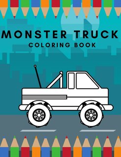 Couverture_Monster truck Coloring book
