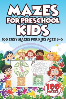 Front cover_Mazes for Preschool Kids