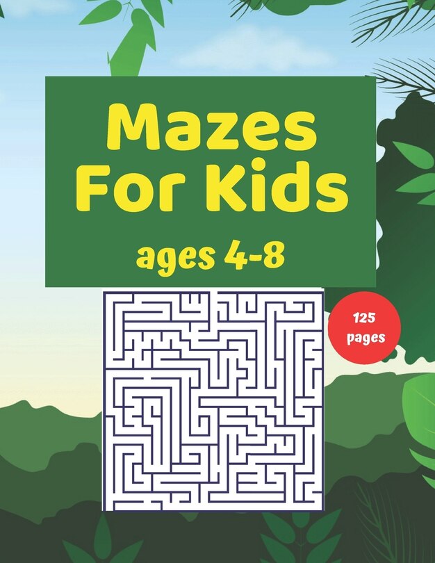 Front cover_Mazes For Kids