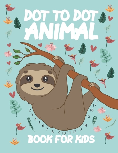 Couverture_Dot To Dot Animal Book For Kids