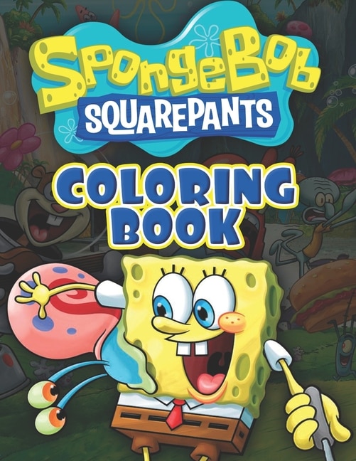 Front cover_Spongebob Squarepants Coloring Book