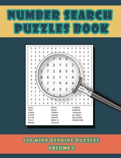 Front cover_Number Search Puzzles Book Volume 2