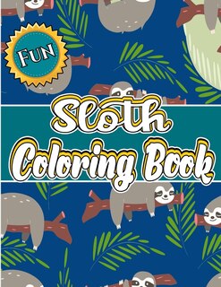 Couverture_Sloth Coloring Book