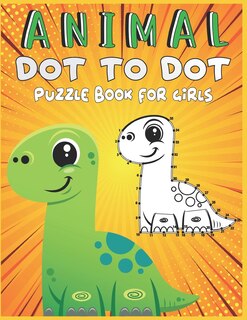 Couverture_Animal Dot To Dot Puzzle Book For Girls