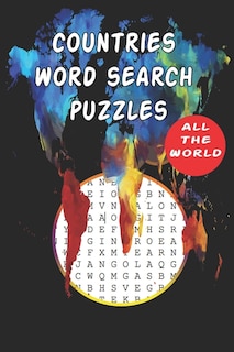 Front cover_Countries Word Search Puzzles All the World