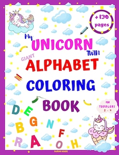 Couverture_My Unicorn Twin Giant Alphabet Coloring Book