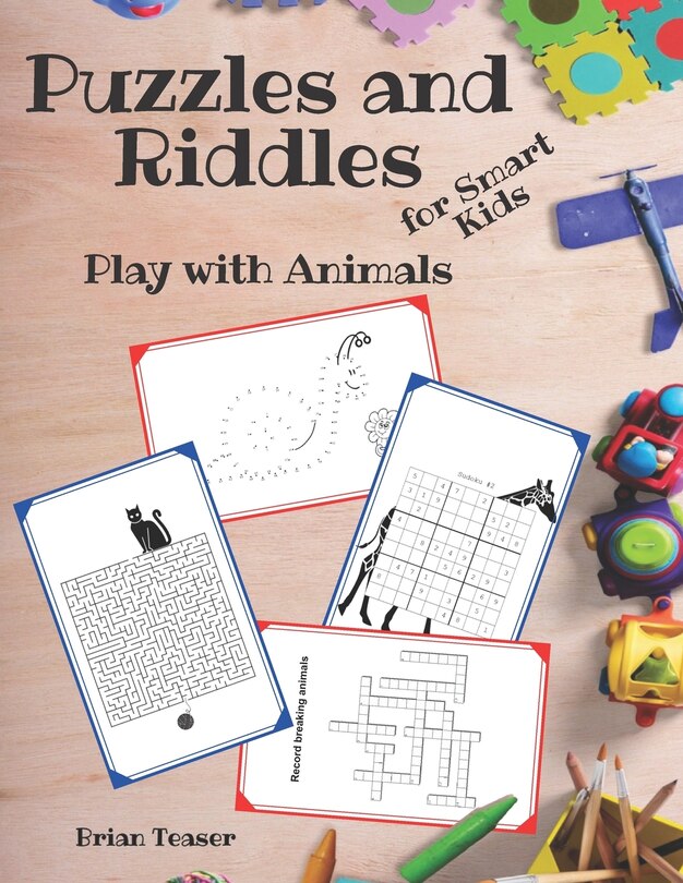 Couverture_Puzzles and Riddles for Smart Kids