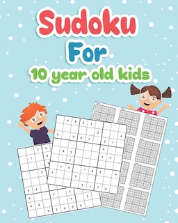 Front cover_Sudoku For 10 year old Kids