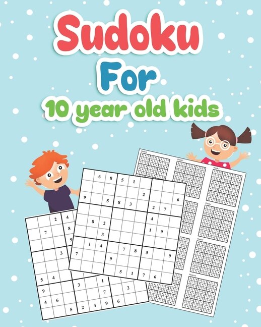 Front cover_Sudoku For 10 year old Kids