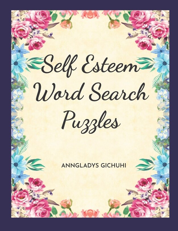 Front cover_Self Esteem Word Search Puzzles