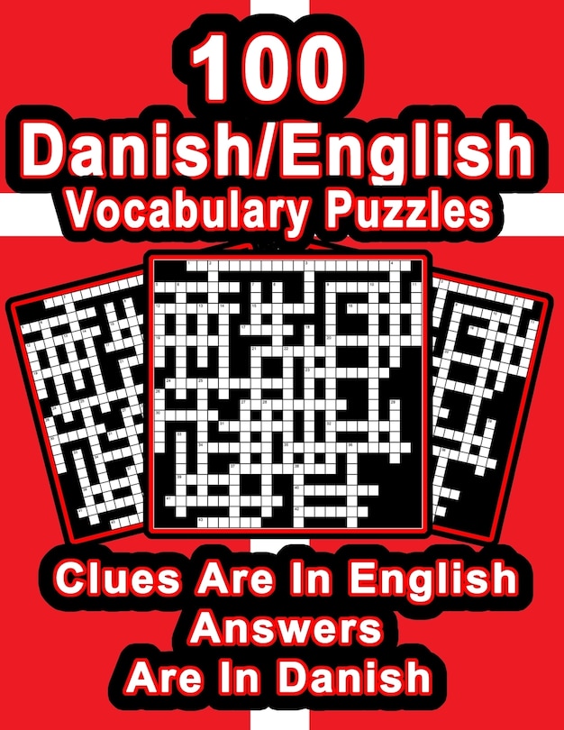 Front cover_100 Danish/English Vocabulary Puzzles
