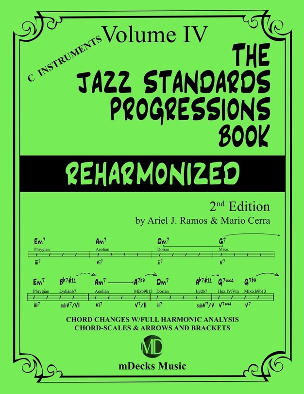 Couverture_The Jazz Standards Progressions Book Reharmonized Vol. 4
