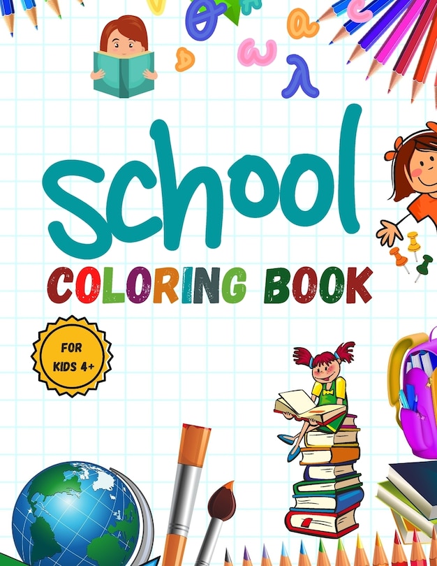 Front cover_School Coloring Book