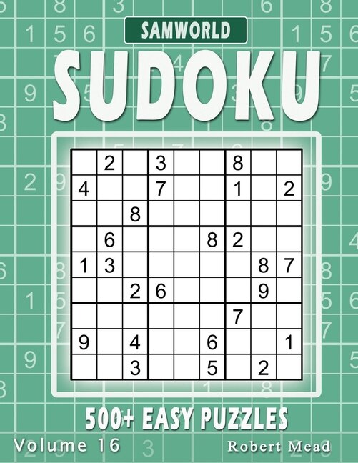 Front cover_Easy Sudoku Puzzles