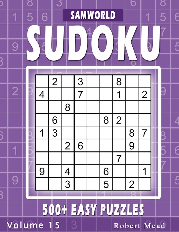 Couverture_Easy Sudoku Puzzles