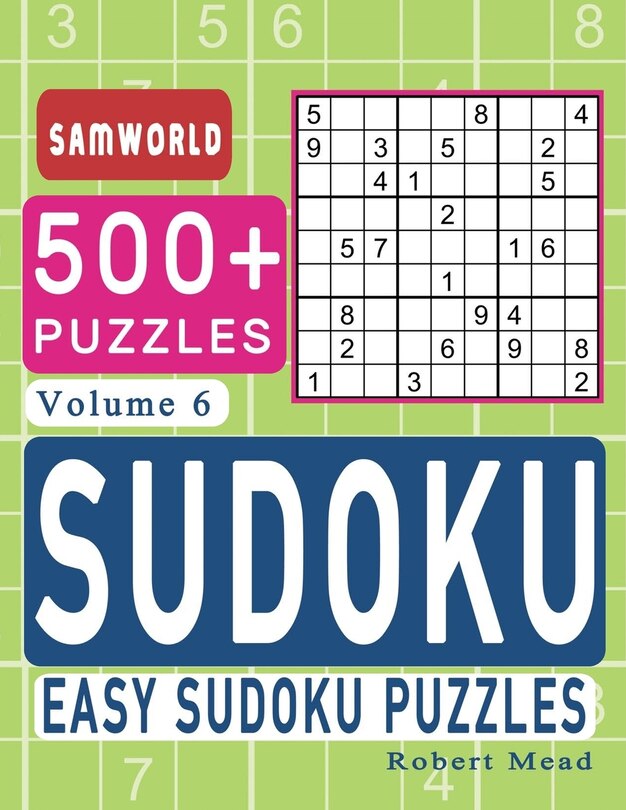 Front cover_Easy Sudoku Puzzles